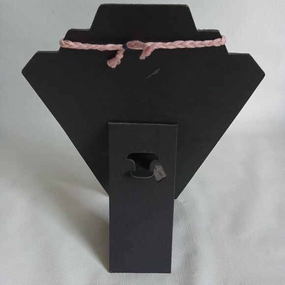 Handmade One Size Blue & Pink Adjustable Sliding Knot Cute Skull Design Bracelet - Picture 2 of 8